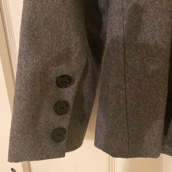 Guess gray pea coat. - Picture 3 of 4
